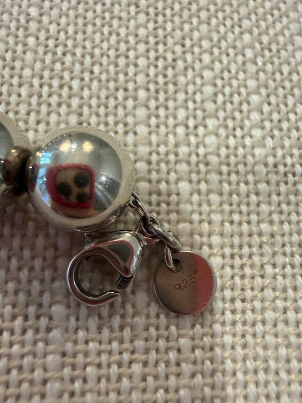 Tiffany & Co. Classic Sterling Silver Beaded Bracelet - Picture 3 of 3